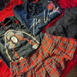 2005 bundle. My Chemical Romance, The Used, Morbid Threads. EMO Mall Goth.